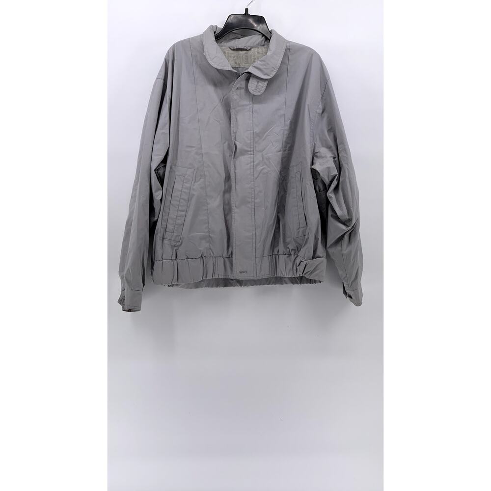 FOG By LONDON FOG Men's Vintage Stand Collar Zip-Up Winter Jacket SZ L